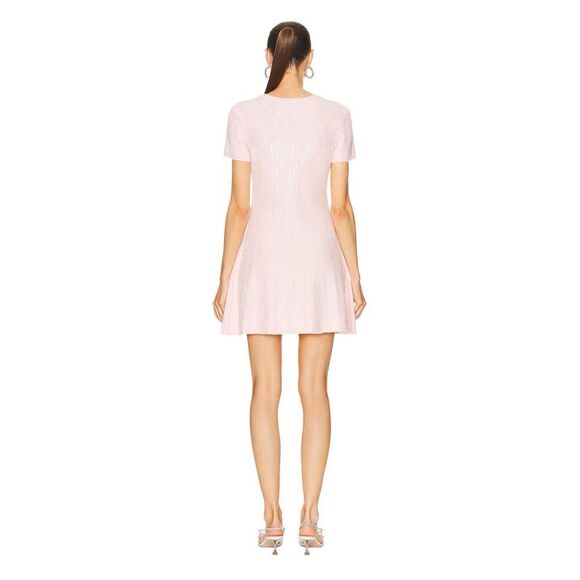 NWT…..Self-Portrait Blush Pink Mini Dress - Picture 9 of 16